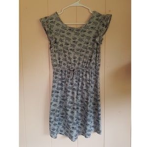 Tiger print dress